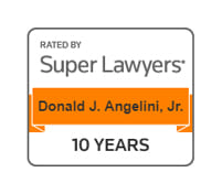 Rated By Super Lawyers | Donald J. Angelini, Jr. | 10 Years